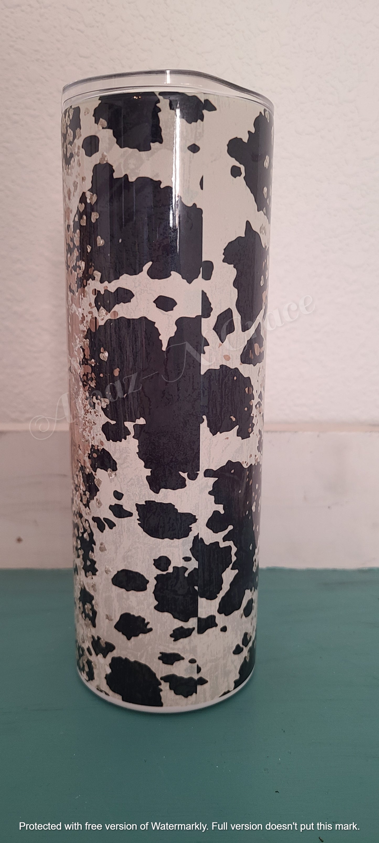 Cowhide Western Tumbler