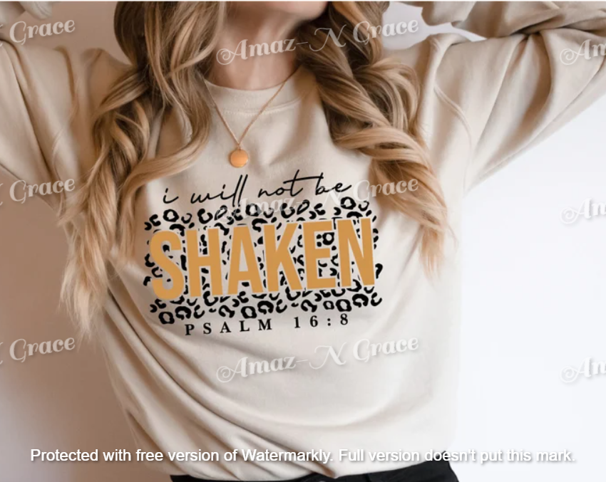 I Will Not Be SHAKEN