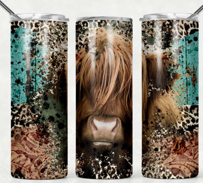 Highland Cow Tumbler