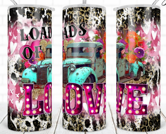 Loads of LOVE Valentine's Day Tumbler