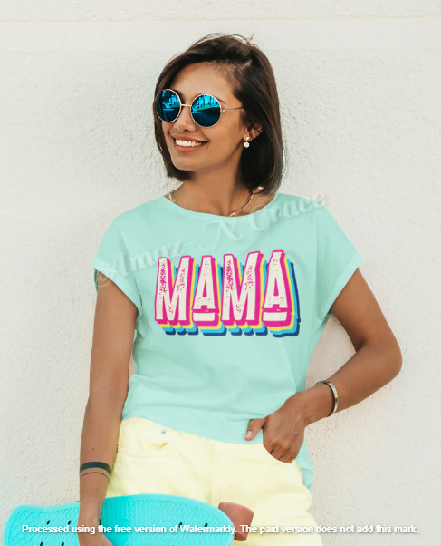 Mama - Colorful style